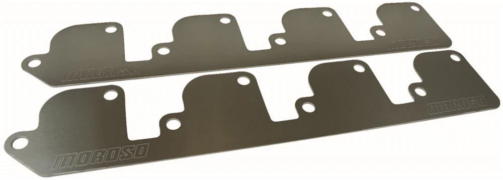 Moroso 25181 Storage Block Off Exh. Plates Ford 351C/351M