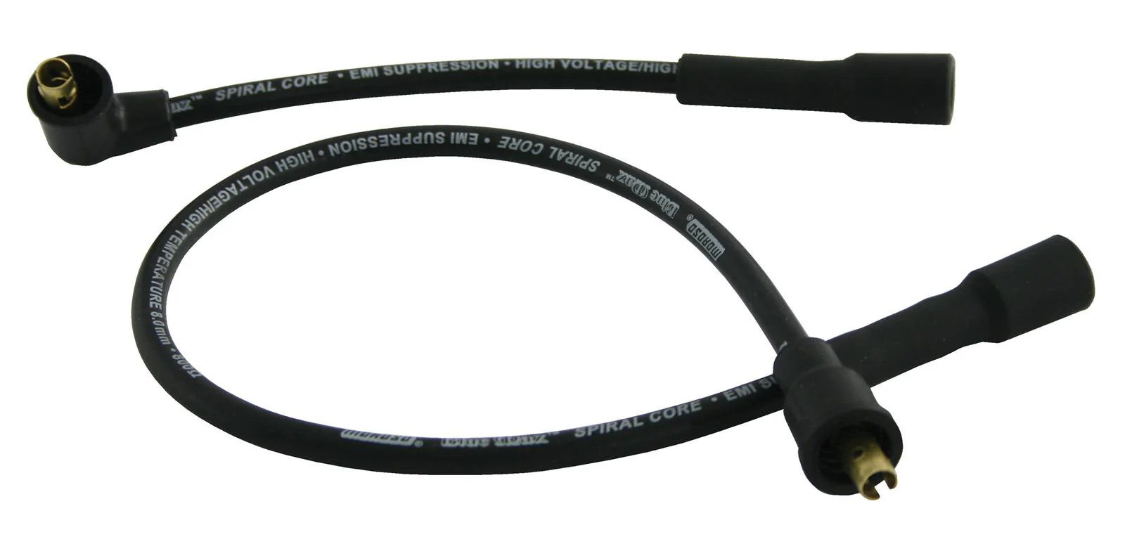 Moroso 27214 Wire Set, Spiral Core, Black, H-D Xl (Except Xl 1200S) 86-03