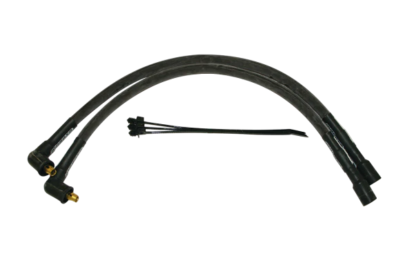 Moroso 28315 Wire Set, Ultra 40 Sleeved, Black, H-D Flt,Flht,Flhr,Fltr 97-98