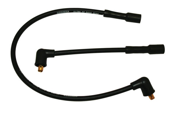 Moroso 28323 Wire Set, Ultra 40, Black, H-D Flt,Flht,Flhr,Fltr, Flhs  85-96