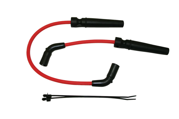 Moroso 28643 Wire Set H-D Ultra 40, Red, Street 500/750 '15-Up