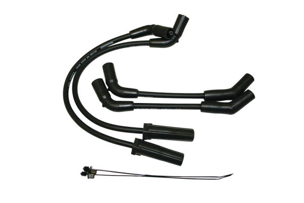 Moroso 28644 Wire Set H-D Ultra 40, Milwaukee 8 Softail '18-Up, Black