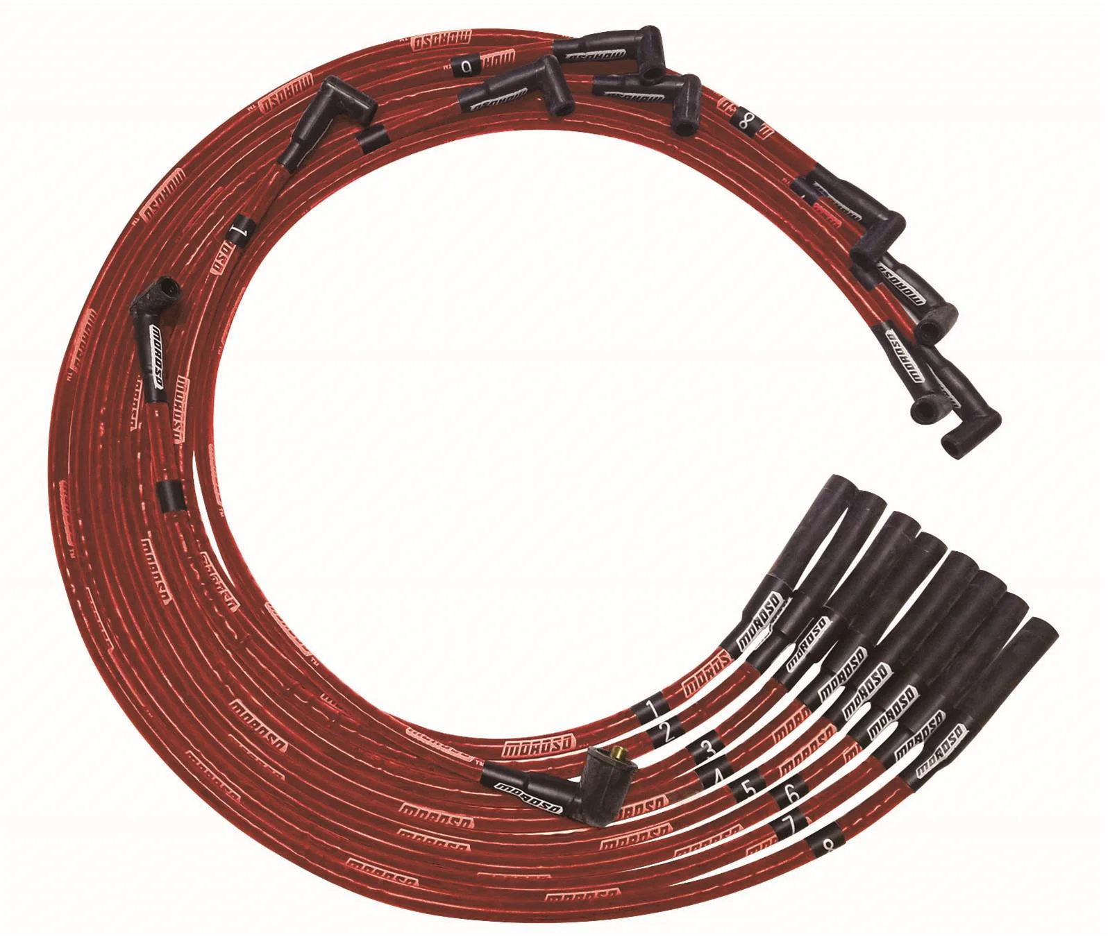 Moroso 52560 Ultra Plug Wire Set BBM 361-440 Red