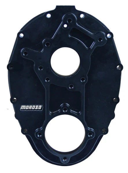 Moroso 60200 Sbc Billet Alm. Timing Cover - Sprint Car