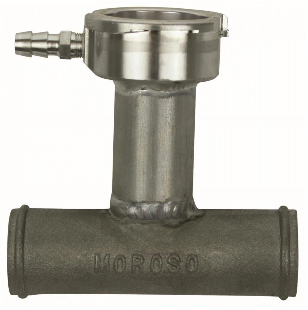 Moroso 63483 Extended Inline Filler Neck   1.25 Into 1.25