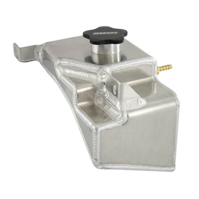 Moroso 63780 Recovery Tank, Coolant, Expansion, Stock Replacement, Aluminum, Natural, Mazda Miata 1990-97, Each