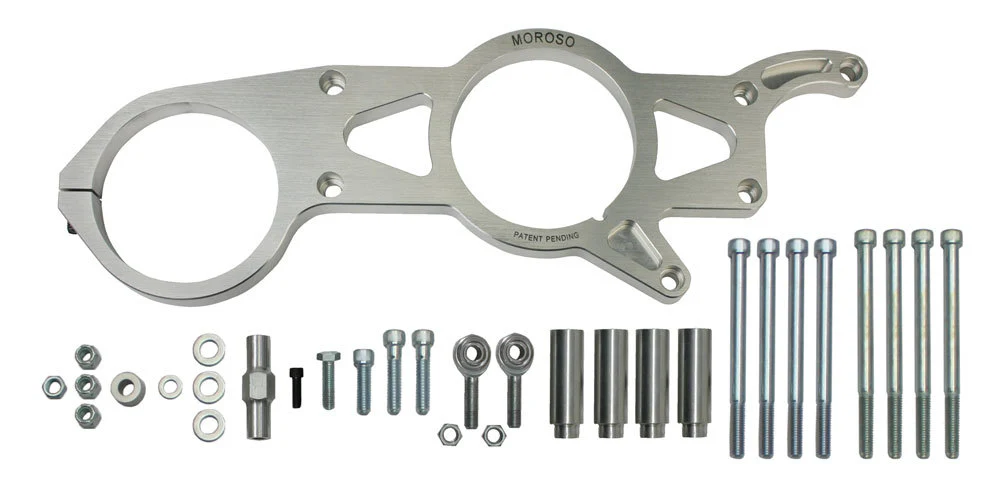 Moroso 63836 Alt/Vac Pump Mounting Bracket Kit - Bbc