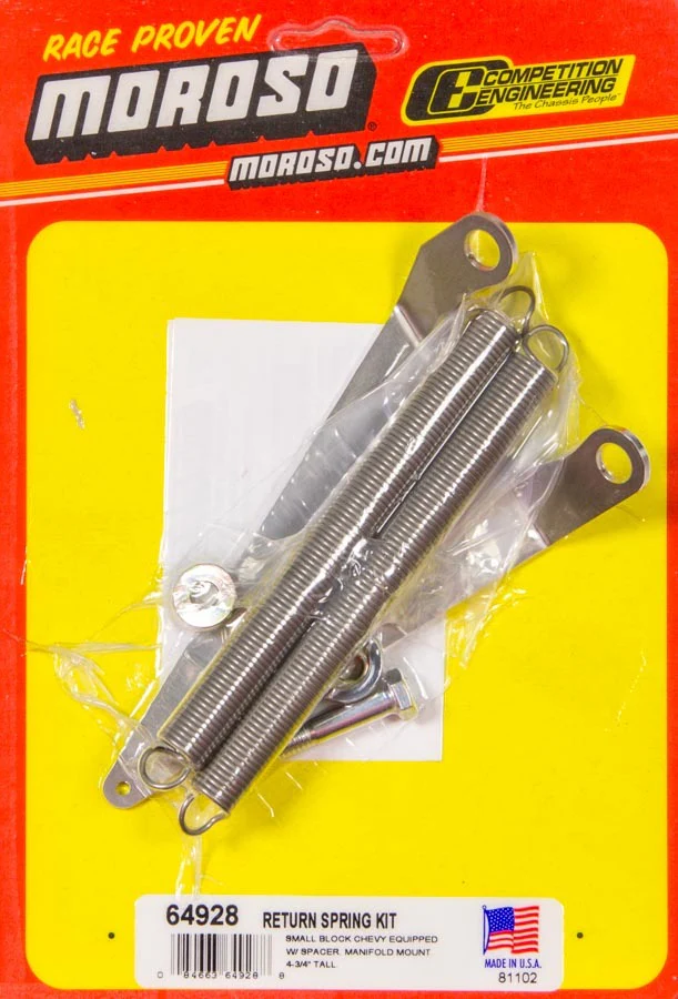 Moroso 64928 Throttle Return Sring Ki