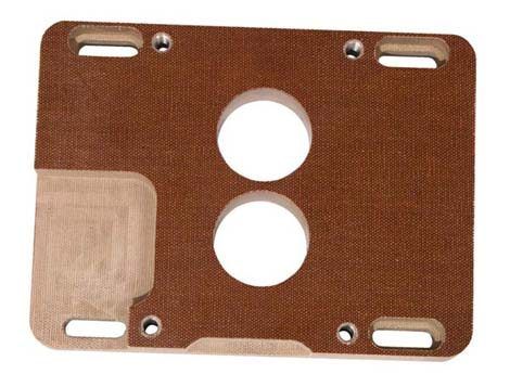 Moroso 64952 Carburetor Adapter, Phenolic 2 Bbl To 4 Bbl