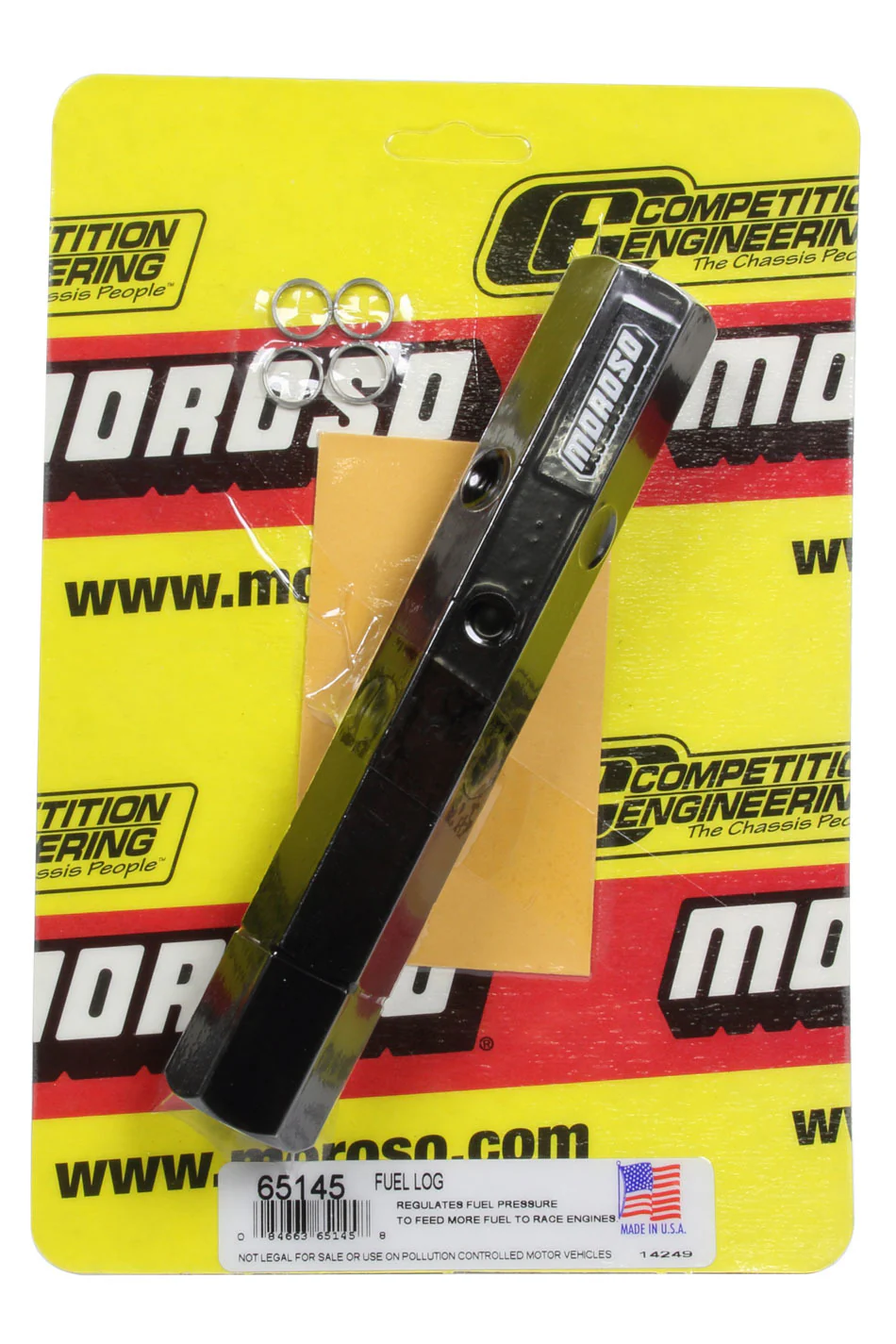 Moroso 65145 Fuel Log