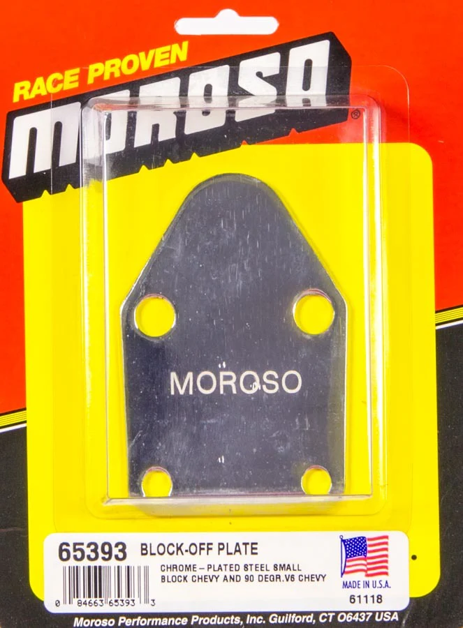 Moroso 65393 Sb Chevy F.P. Block-Off