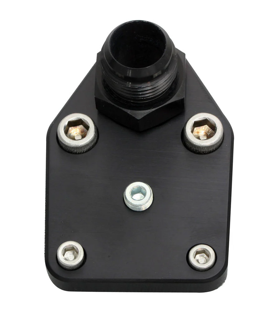 Moroso 65397 Sbc F/P Block-Off Plate W/Fitting