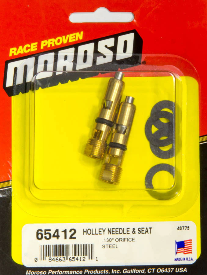 Moroso 65412 .130 Steel Needle & Seat