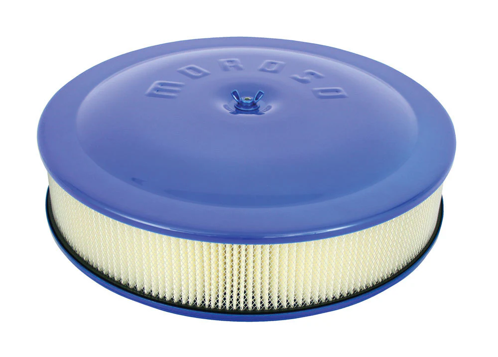 Moroso 65906 Air Cleaner - 14 X 3 Blue P/C