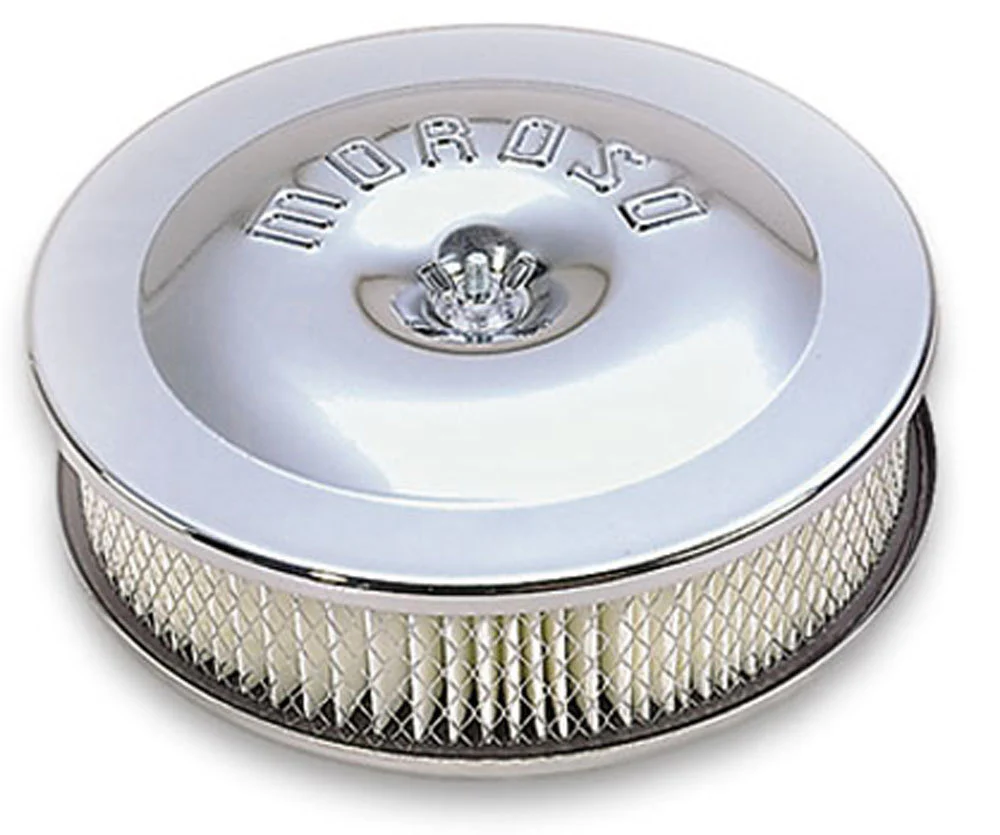 Moroso 66310 8-1/2In. Chrome Air Cleaner