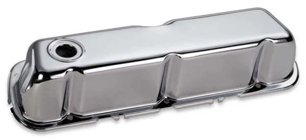 Moroso 68210 Valve Covers, Ford 302/351W, Chrome, No Logo
