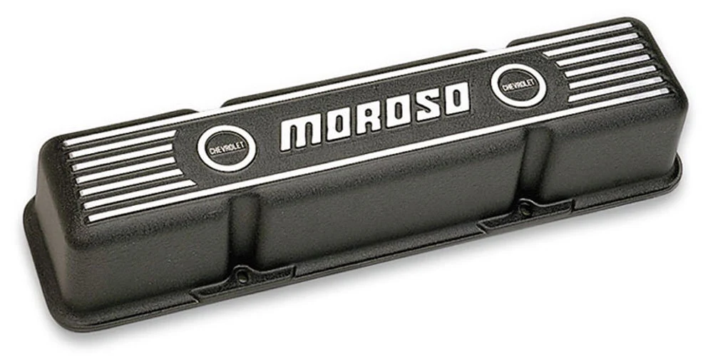 Moroso 68411 Sb Chev Blk Alum. V. Cvr