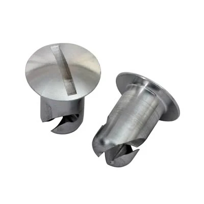 Moroso 71349 Quick Fastener Oval 7/16 In X .400 Steel Sil