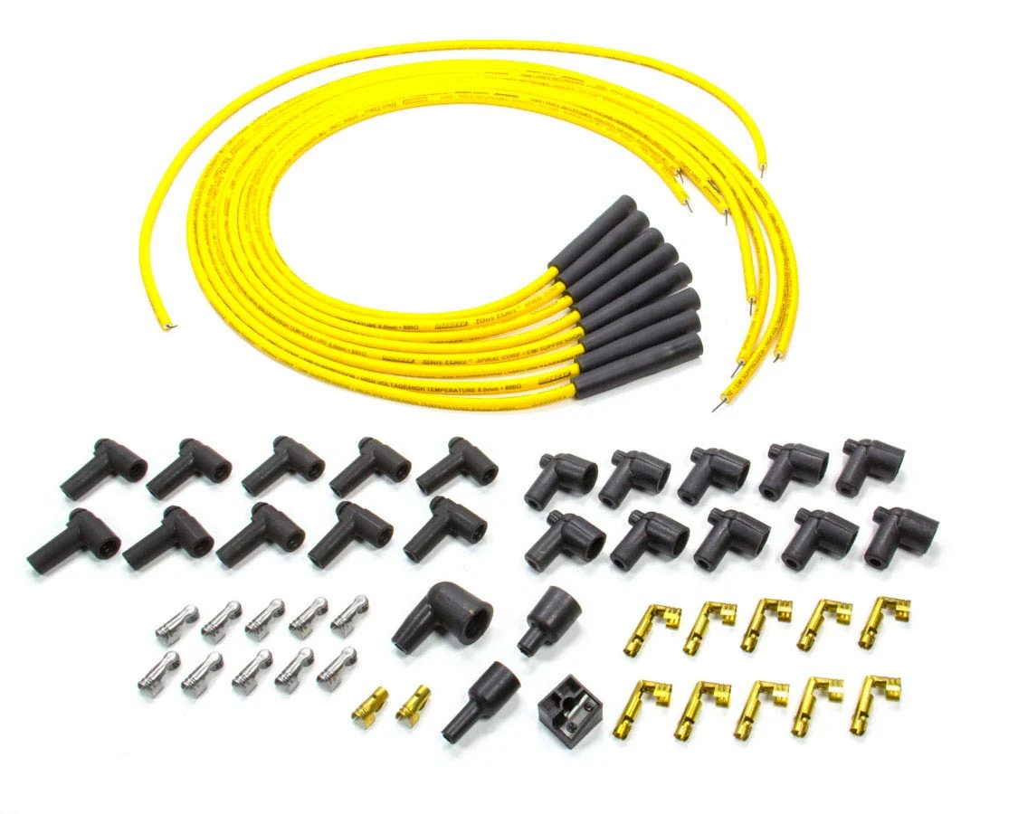 Moroso 73216 Blue Max Ignition Wire Set - Yellow