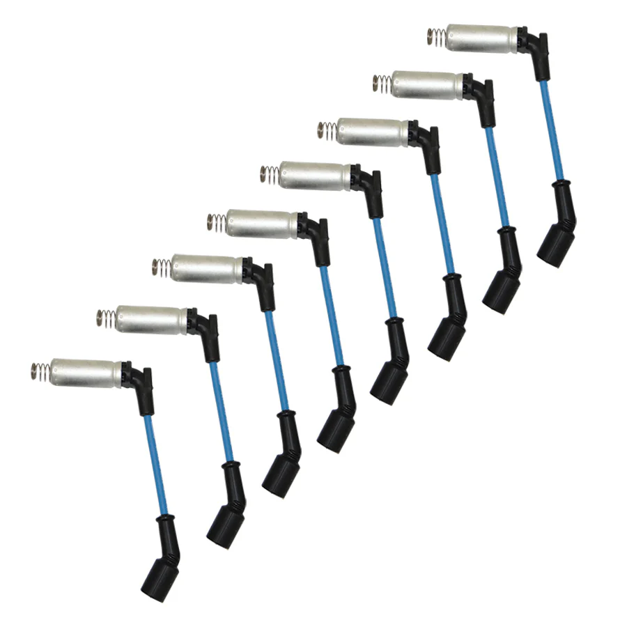 Moroso 73659 Ultra 40 Plug Wire Set Gm Ls - Blue