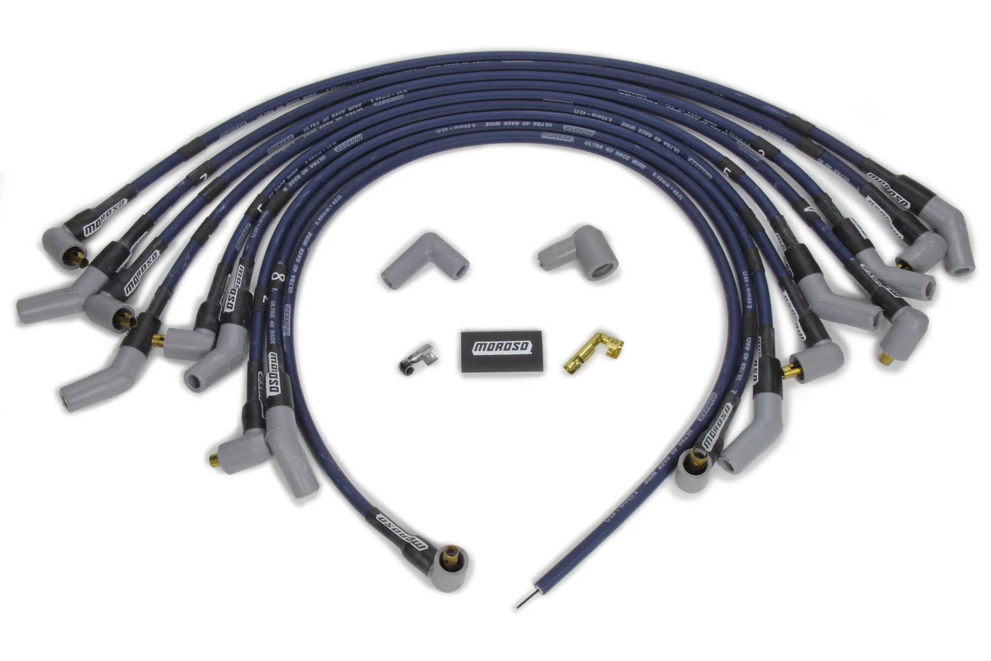Moroso 73676 Ultra 40 Plug Wire Set - Ford 302