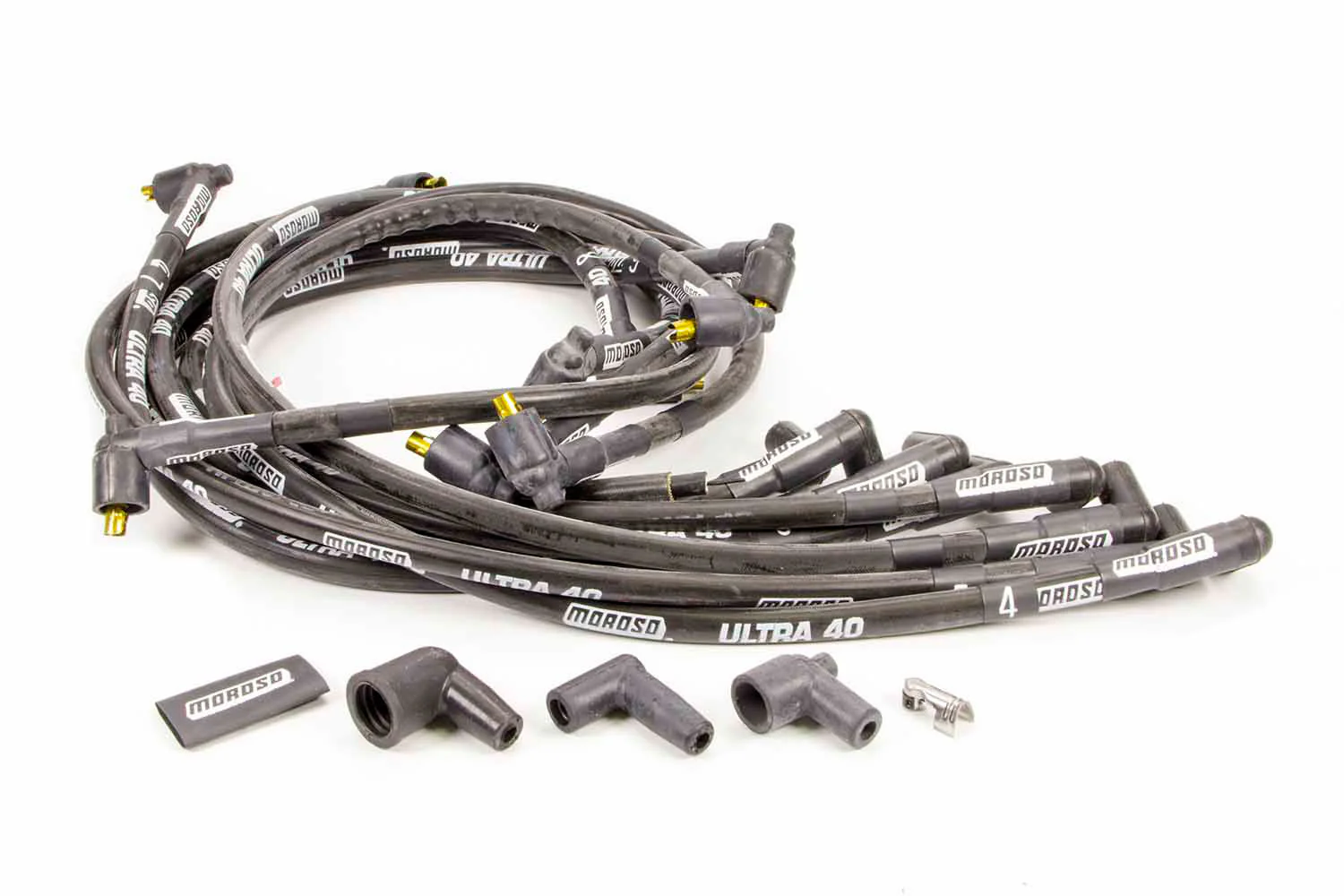 Moroso 73821 Ultra 40 Plug Wire Set - Black