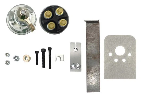 Moroso 74119 Battery & Alternator  Disconnect Kit Includes Switch, Morse Cable