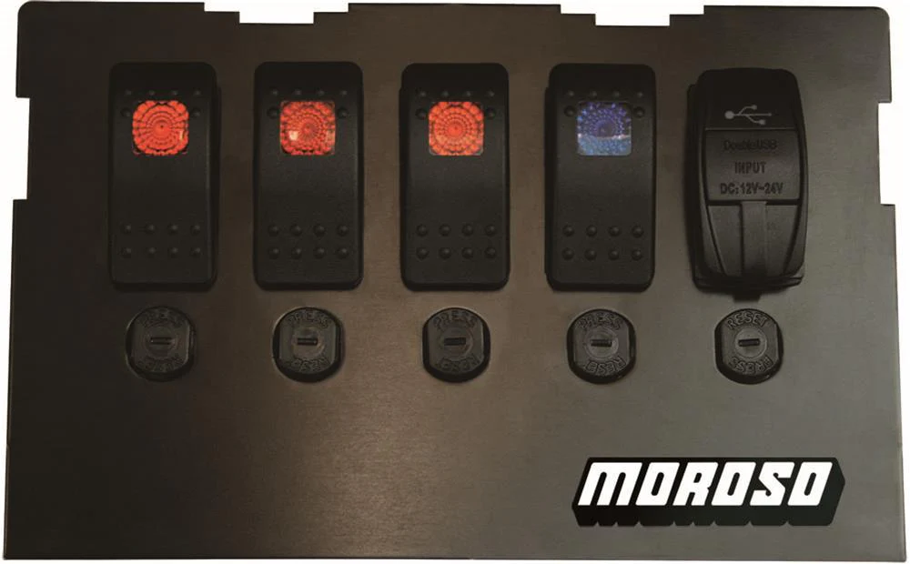 Moroso 74315 Dash Blockoff Plate - Mazda Miata 99-04