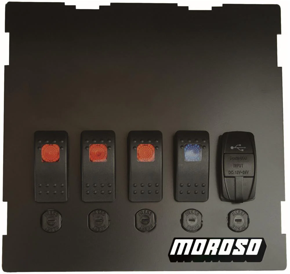 Moroso 74317 Dash Blockoff Plate - Mazda Miata 99-04