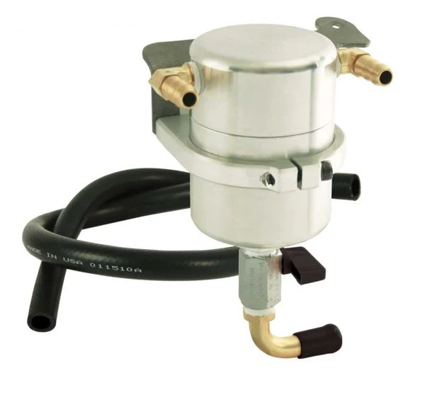 Moroso 85478 Separator, Air-Oil, Catch Can, Mustang Shelby Gt 500, 07-14