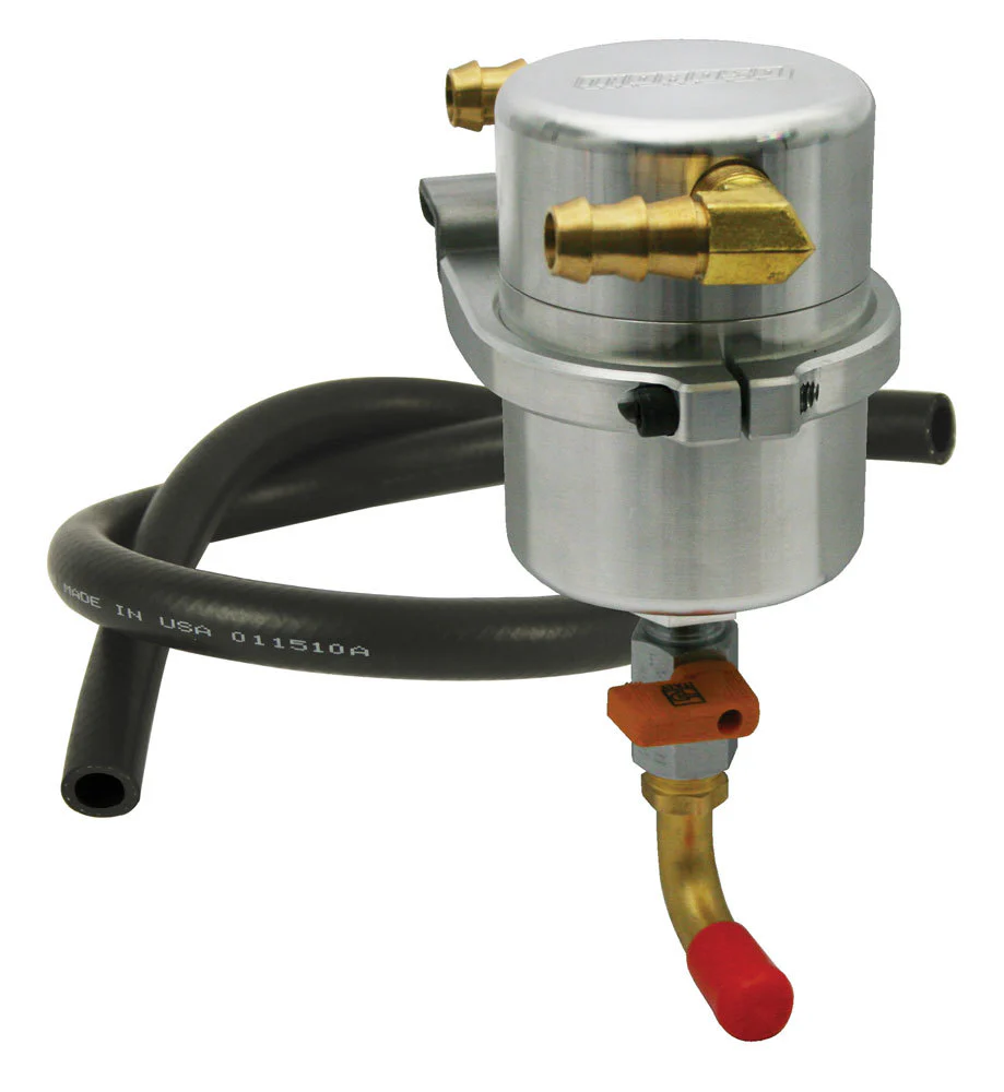 Moroso 85486 Air/Oil Separator - 96-04 4.6L Mustang