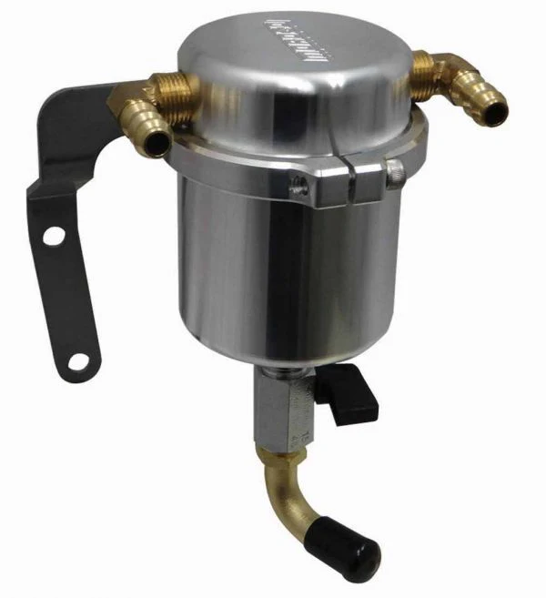 Moroso 85524 Separator, Air Oil, Catch Can, Corvette Non Zo6, 14-19