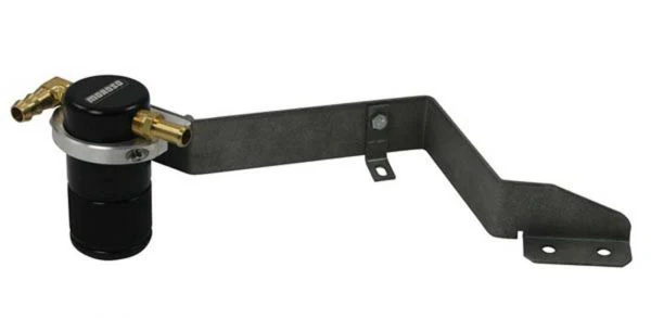 Moroso 85609 Separator, Air Oil, Catch Can, Small Body, Black Finish, Mini Cooper S, 07-14