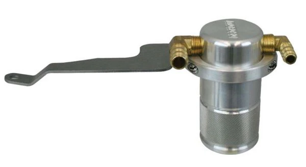 Moroso 85672 Separator, Air Oil, Catch Can, Small Body, Subaru Wrx, 15-Up