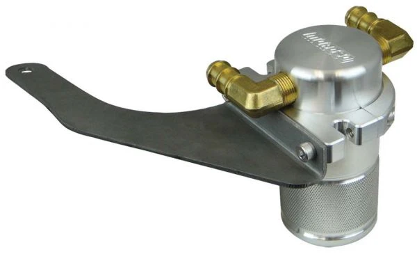 Moroso 85684 Separator, Air Oil, Catch Can, Small Body, Mustang Ecoboost, 15-18