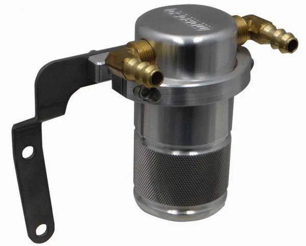Moroso 85686 Separator, Air Oil, Catch Can, Small Body, Corvette Non Zo6, 14-19