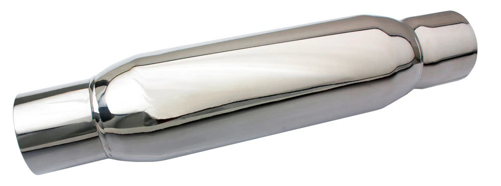 Moroso 94055 S/S Spiral Flow Muffler - 3In Polished