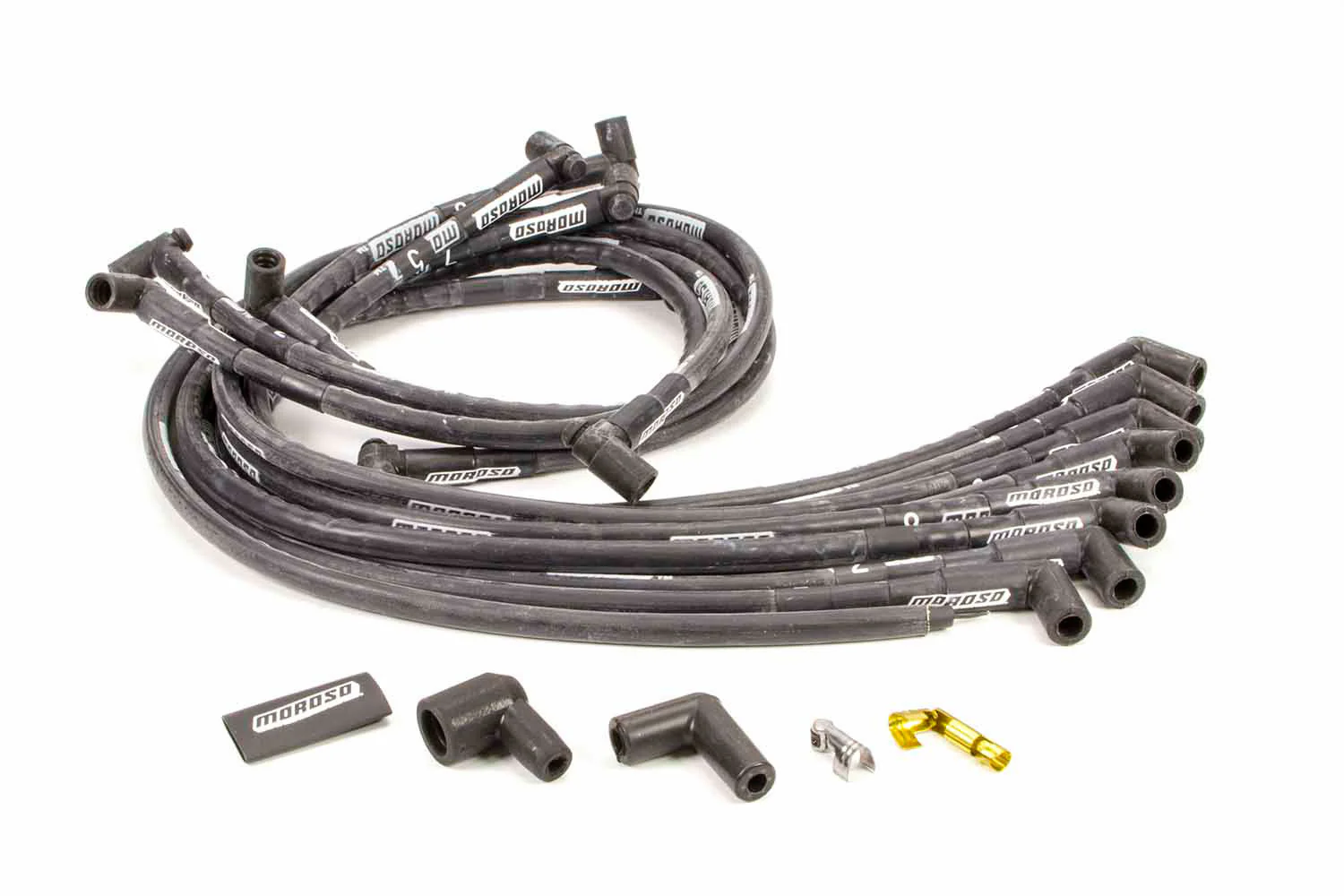 Moroso 9767M Mag-Tune Plug Wire Set SBC 90 Degree HEI