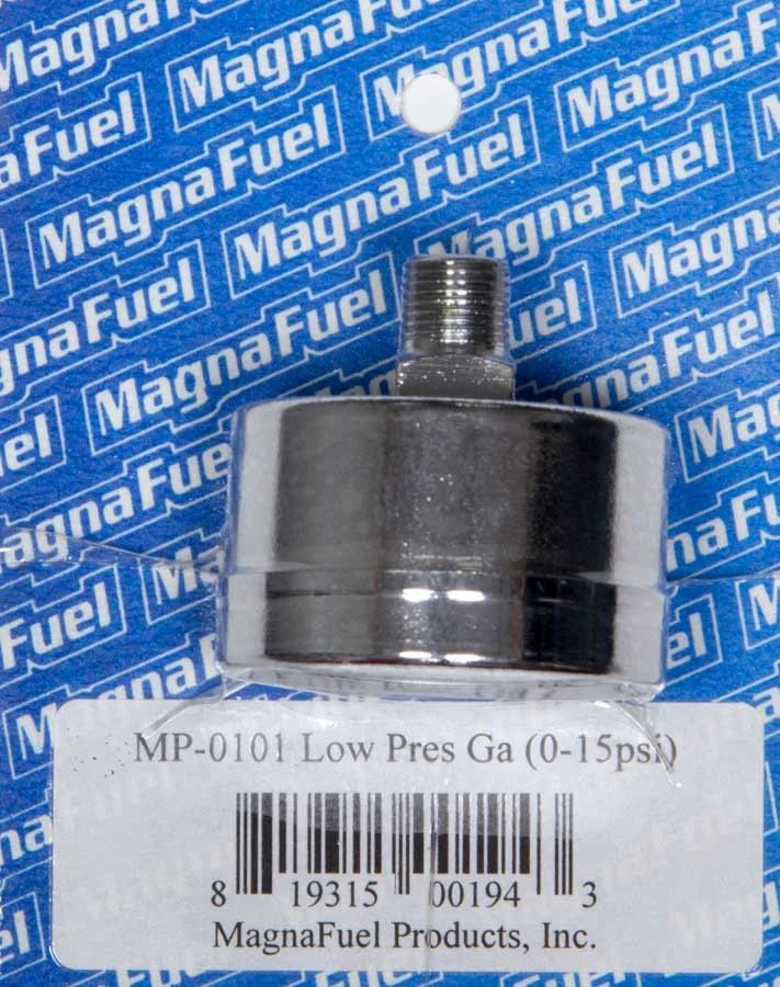 MagnaFuel MP-0101 Low Pressure Fuel Gauge 0-15psi