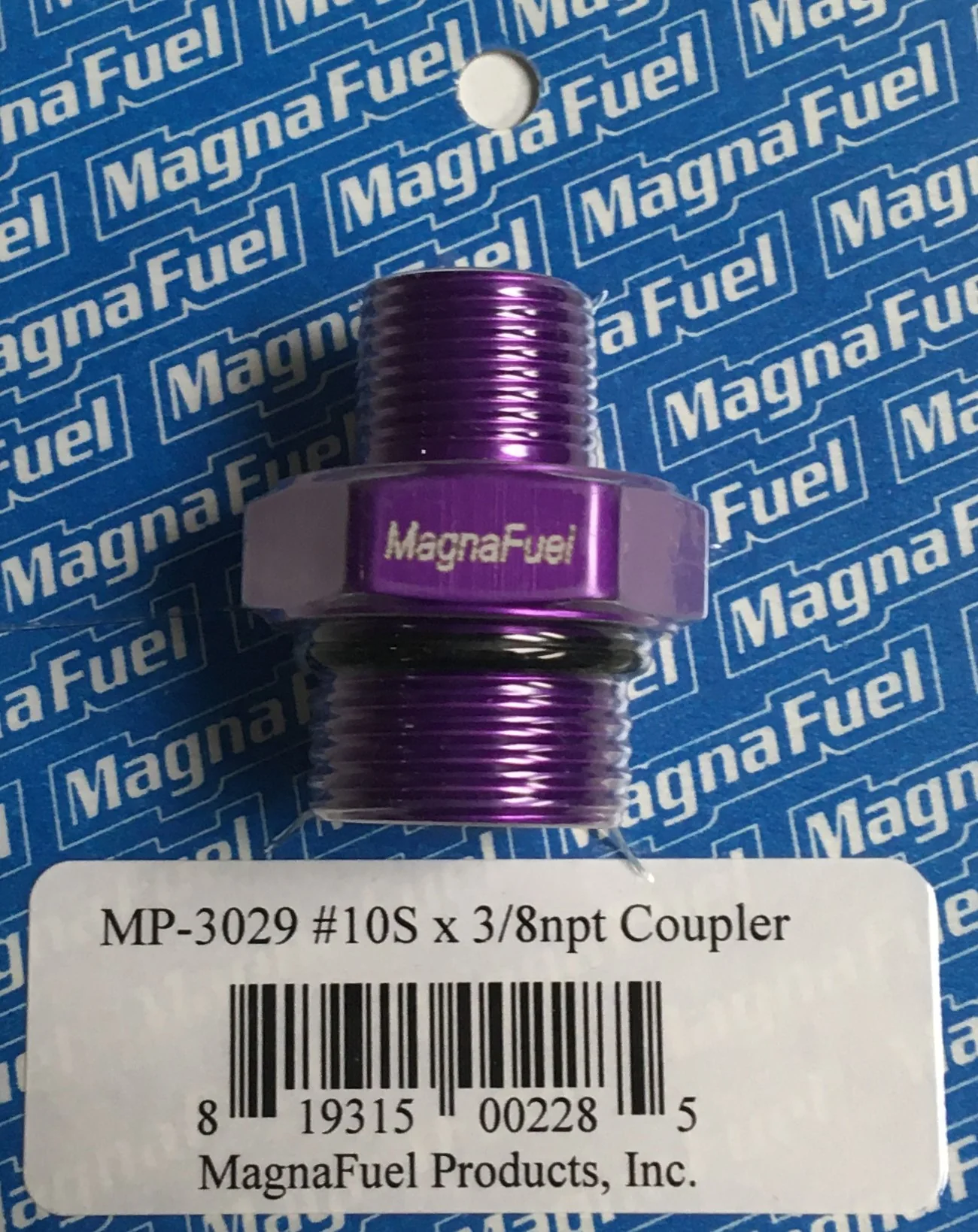 MagnaFuel MP-3029 Union Couple Fitting - #10 x 3/8npt