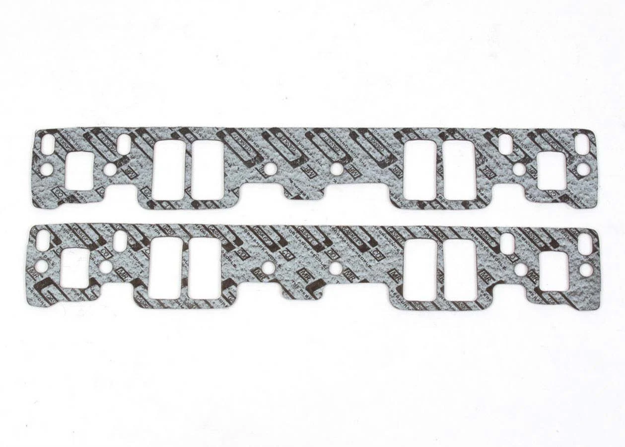 Mr. Gasket 136G Intake Manifold Gasket, Small Block Chevy, 2.3 in x 1.310 in Port, .125 in Thick