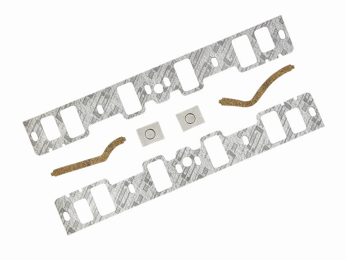 Mr. Gasket 203G Intake Manifold Gasket, Small Block Ford, 2.13 in x 1.20 in Port, .063 in Thick