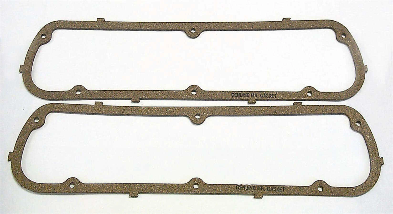 Mr. Gasket 276 Valve Cover Gaskets, Small Block Ford, 0.187 in. Thick, Corked Rubber