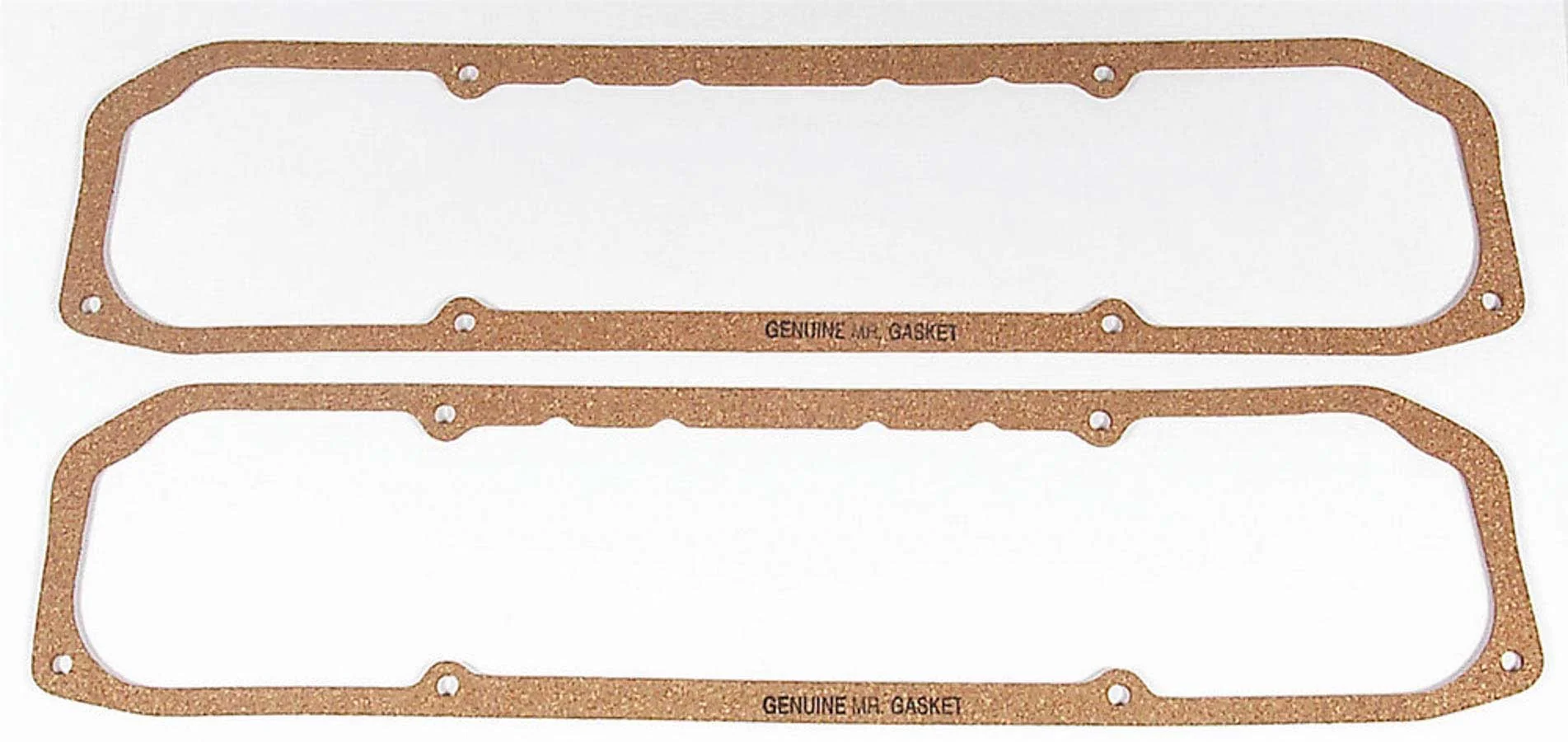 Mr. Gasket 378 Valve Cover Gaskets, Big Block Mopar, 0.187 in. Thick, Corked Rubber