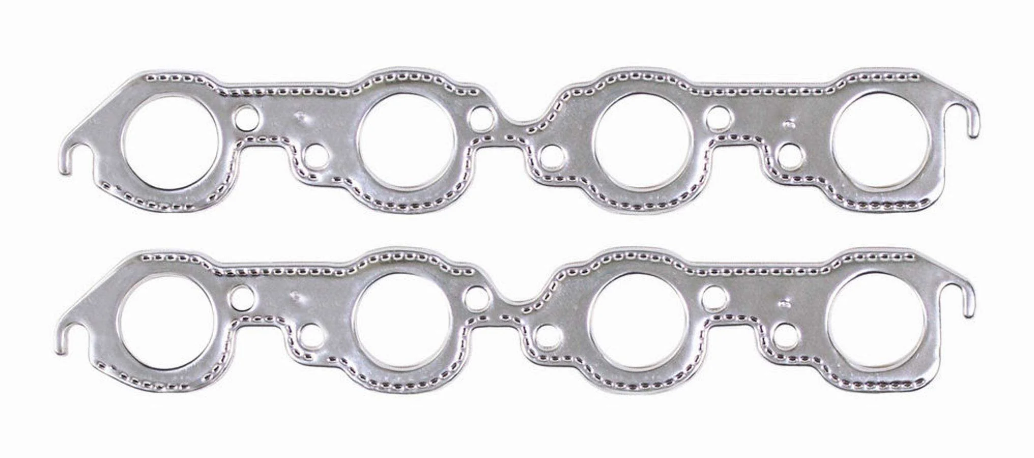 Mr.Gasket 7407G Alum BBC Exhaust Gasket Round Port