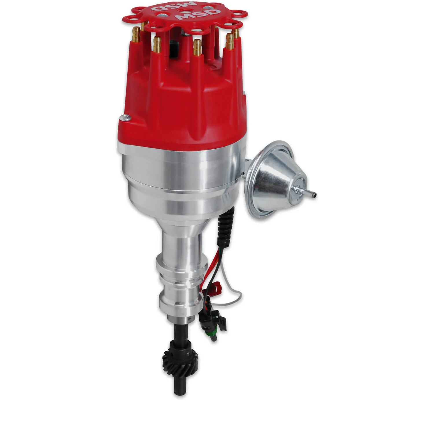 MSD Ignition 83501 Distributor, Ford 351C-460, Ready-to-Run with Steel Gear
