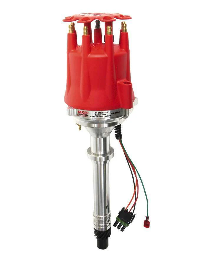MSD Ignition 8394 Distributor, Digital E-Curve