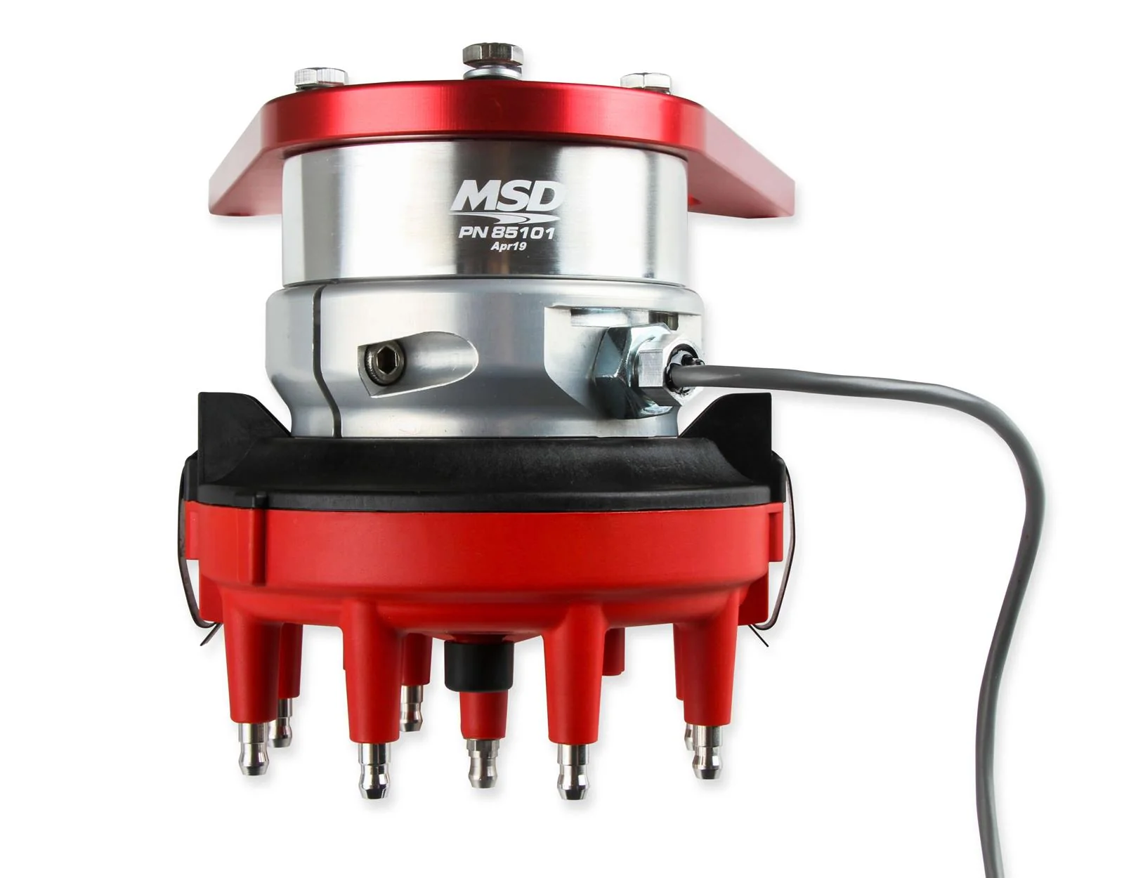 MSD Ignition 85101 FrontDrive Dist W/ ADJ. Hall Sensor, SBC
