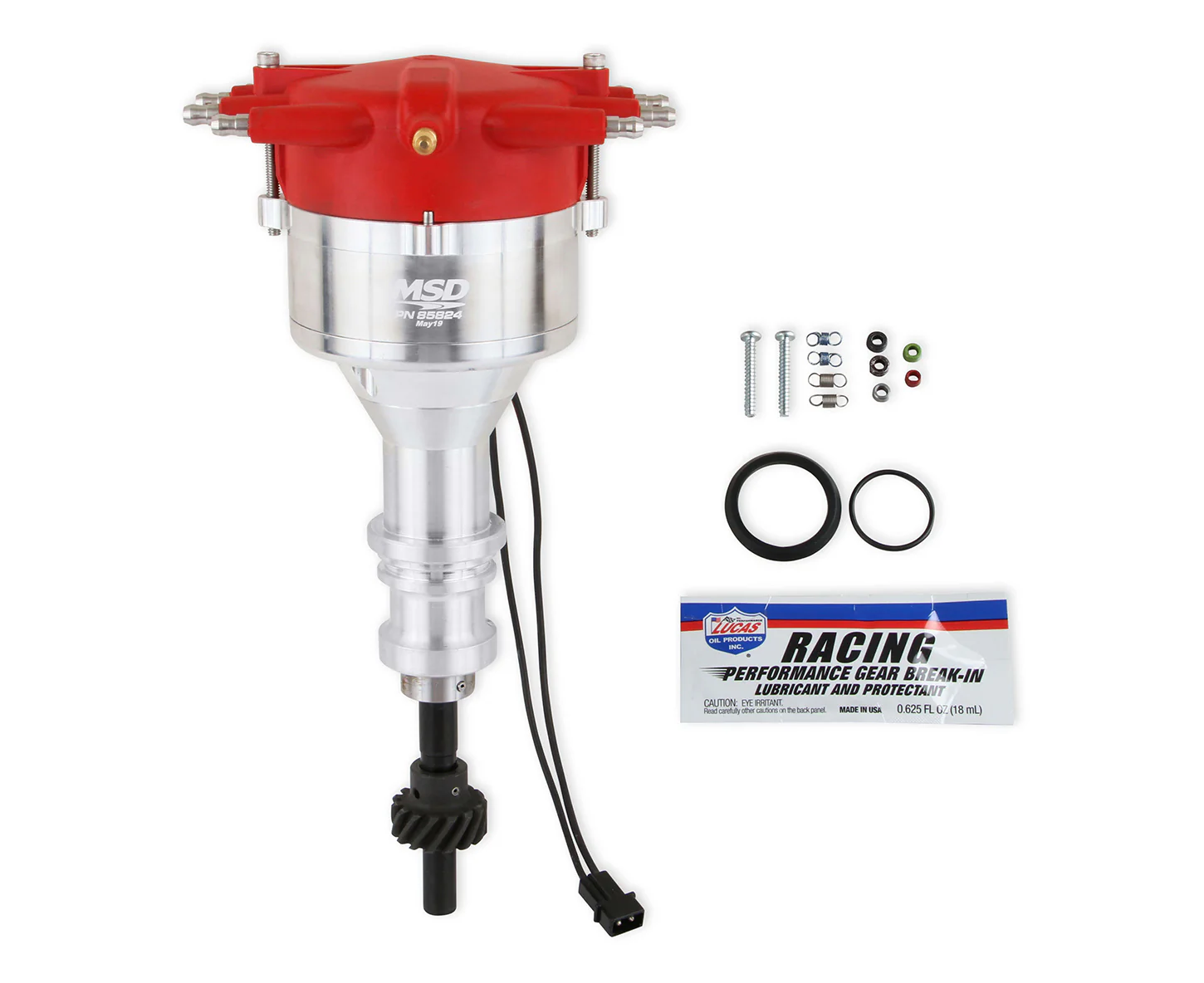 MSD 85824 Pro-Billet Distributor for Ford 289/302 Crab Cap