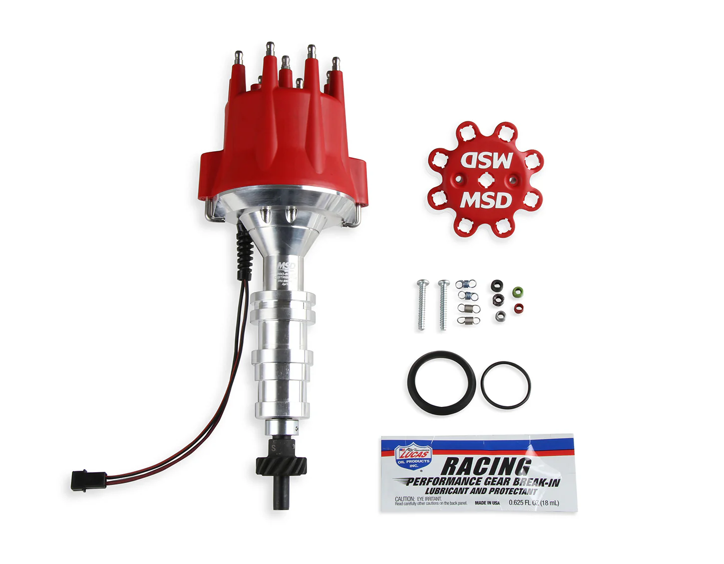 MSD Ignition 85941 Ford FE Distributor, Steel Gear